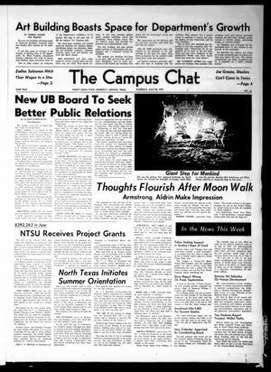 The Campus Chat (Denton, Tex.), Vol. 52, No. 62, Ed. 1 Thursday, July 24, 1969