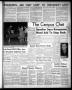 Thumbnail image of item number 1 in: 'The Campus Chat (Denton, Tex.), Vol. 45, No. 43, Ed. 1 Friday, March 30, 1962'.