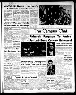 The Campus Chat (Denton, Tex.), Vol. 46, No. 46, Ed. 1 Friday, April 5, 1963