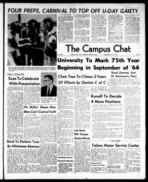 The Campus Chat (Denton, Tex.), Vol. 46, No. 53, Ed. 1 Wednesday, May 8, 1963
