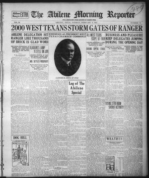 Primary view of object titled 'The Abilene Morning Reporter (Abilene, Tex.), Vol. 34, No. 71, Ed. 1 Tuesday, February 8, 1921'.