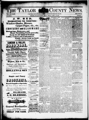 The Taylor County News. (Abilene, Tex.), Vol. 2, No. 6, Ed. 1 Friday, April 23, 1886