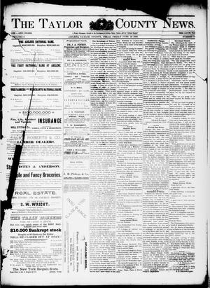 The Taylor County News. (Abilene, Tex.), Vol. 9, No. 19, Ed. 1 Friday, June 30, 1893