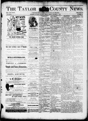 The Taylor County News. (Abilene, Tex.), Vol. 9, No. 33, Ed. 1 Friday, October 6, 1893
