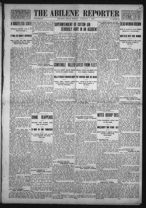 Primary view of object titled 'The Abilene Reporter (Abilene, Tex.), Vol. 28, No. 52, Ed. 1 Friday, January 3, 1908'.