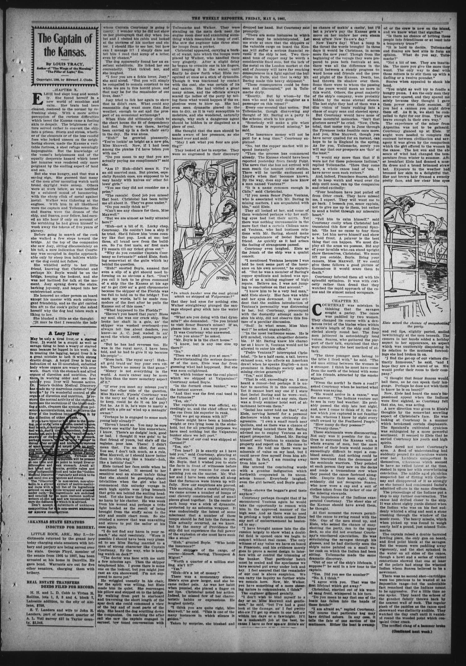 The Abilene Reporter (Abilene, Tex.), Vol. 29, No. 18, Ed. 1 Friday, May 8, 1908
                                                
                                                    [Sequence #]: 3 of 12
                                                