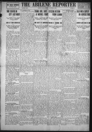Primary view of object titled 'The Abilene Reporter (Abilene, Tex.), Vol. 29, No. 38, Ed. 1 Friday, September 25, 1908'.