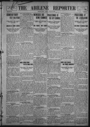 The Abilene Reporter (Abilene, Tex.), Vol. 30, No. 5, Ed. 1 Friday, January 29, 1909
