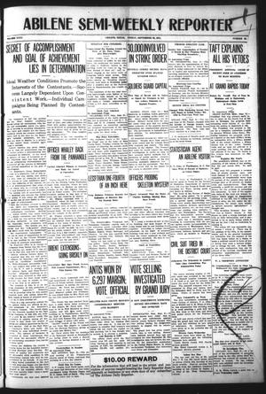 Abilene Semi-Weekly Reporter (Abilene, Tex.), Vol. 31, No. 82, Ed. 1 Friday, September 22, 1911