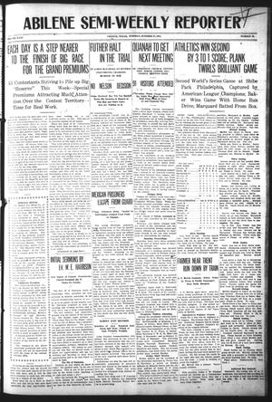 Abilene Semi-Weekly Reporter (Abilene, Tex.), Vol. 31, No. 89, Ed. 1 Tuesday, October 17, 1911