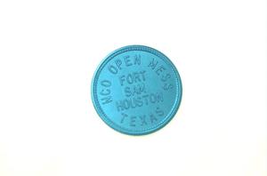 Primary view of object titled '[Fort Sam Houston Token]'.