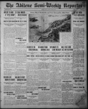 The Abilene Semi-Weekly Reporter (Abilene, Tex.), Vol. 33, No. 18, Ed. 1 Tuesday, March 9, 1915