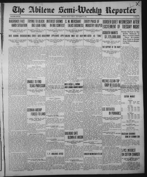 The Abilene Semi-Weekly Reporter (Abilene, Tex.), Vol. 33, No. 73, Ed. 1 Friday, September 17, 1915