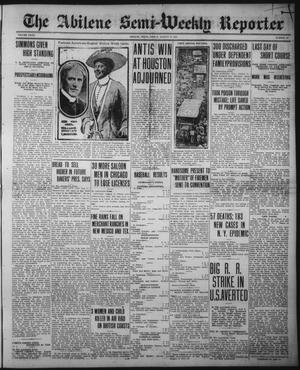 The Abilene Semi-Weekly Reporter (Abilene, Tex.), Vol. 35, No. 64, Ed. 1 Friday, August 11, 1916