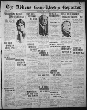 The Abilene Semi-Weekly Reporter (Abilene, Tex.), Vol. 36, No. 26, Ed. 1 Friday, March 30, 1917
