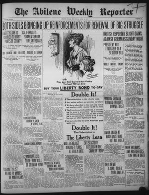 The Abilene Weekly Reporter (Abilene, Tex.), Vol. 33, No. 17, Ed. 1 Wednesday, April 24, 1918