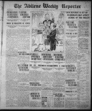 The Abilene Weekly Reporter (Abilene, Tex.), Vol. 34, No. 22, Ed. 1 Wednesday, June 4, 1919