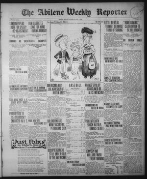 The Abilene Weekly Reporter (Abilene, Tex.), Vol. 34, No. 26, Ed. 1 Wednesday, July 2, 1919