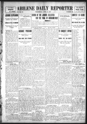 Abilene Daily Reporter (Abilene, Tex.), Vol. 11, No. 235, Ed. 1 Wednesday, April 10, 1907