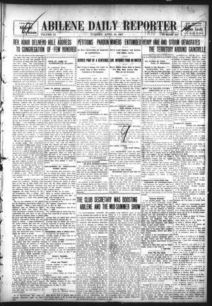 Abilene Daily Reporter (Abilene, Tex.), Vol. 11, No. 252, Ed. 1 Tuesday, April 30, 1907