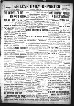 Abilene Daily Reporter (Abilene, Tex.), Vol. 11, No. 284, Ed. 1 Thursday, June 6, 1907