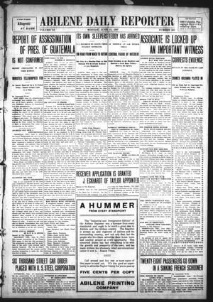 Abilene Daily Reporter (Abilene, Tex.), Vol. 11, No. 286, Ed. 1 Monday, June 10, 1907