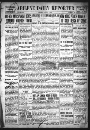 Abilene Daily Reporter (Abilene, Tex.), Vol. 12, No. 23, Ed. 1 Tuesday, August 6, 1907