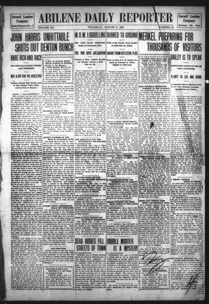 Abilene Daily Reporter (Abilene, Tex.), Vol. 12, No. 25, Ed. 1 Thursday, August 8, 1907