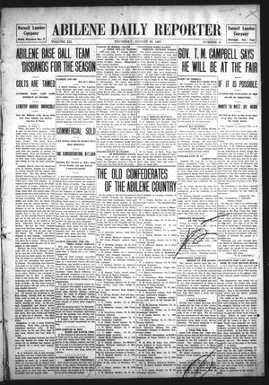 Abilene Daily Reporter (Abilene, Tex.), Vol. 12, No. 43, Ed. 1 Thursday, August 29, 1907