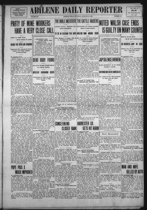 Abilene Daily Reporter (Abilene, Tex.), Vol. 12, No. 153, Ed. 1 Saturday, January 18, 1908