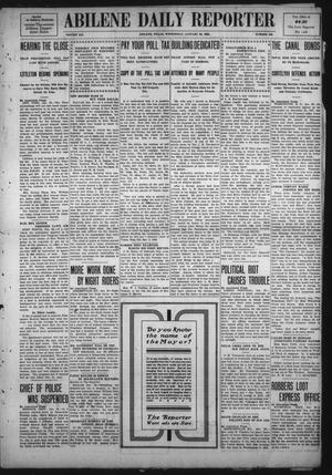 Abilene Daily Reporter (Abilene, Tex.), Vol. 12, No. 162, Ed. 1 Wednesday, January 29, 1908
