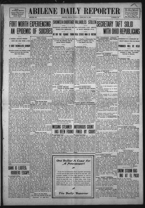 Abilene Daily Reporter (Abilene, Tex.), Vol. 12, No. 173, Ed. 1 Tuesday, February 11, 1908