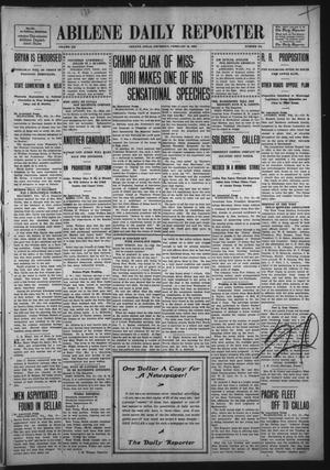 Abilene Daily Reporter (Abilene, Tex.), Vol. 12, No. 175, Ed. 1 Thursday, February 13, 1908
