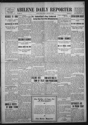 Abilene Daily Reporter (Abilene, Tex.), Vol. 12, No. 176, Ed. 1 Friday, February 14, 1908