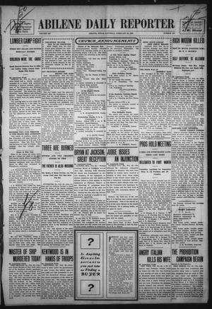 Abilene Daily Reporter (Abilene, Tex.), Vol. 12, No. 189, Ed. 1 Saturday, February 29, 1908