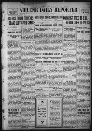 Abilene Daily Reporter (Abilene, Tex.), Vol. 12, No. 190, Ed. 1 Monday, March 2, 1908