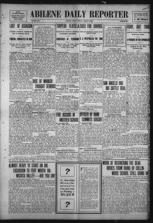 Abilene Daily Reporter (Abilene, Tex.), Vol. 12, No. 194, Ed. 1 Friday, March 6, 1908