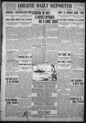 Abilene Daily Reporter (Abilene, Tex.), Vol. 12, No. 202, Ed. 1 Tuesday, March 17, 1908