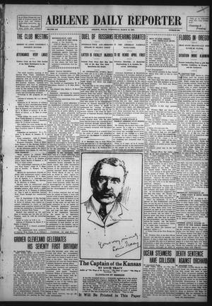 Abilene Daily Reporter (Abilene, Tex.), Vol. 12, No. 202, Ed. 1 Wednesday, March 18, 1908