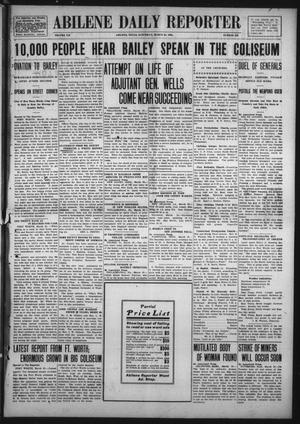 Abilene Daily Reporter (Abilene, Tex.), Vol. 12, No. 212, Ed. 1 Saturday, March 28, 1908