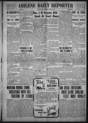Abilene Daily Reporter (Abilene, Tex.), Vol. 12, No. 227, Ed. 1 Wednesday, April 15, 1908