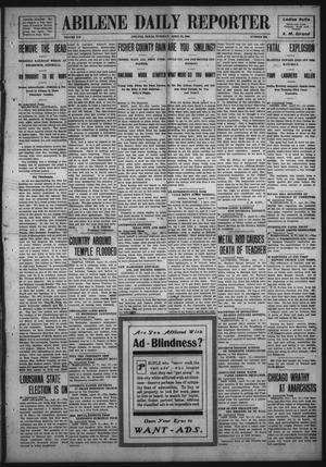 Abilene Daily Reporter (Abilene, Tex.), Vol. 12, No. 232, Ed. 1 Tuesday, April 21, 1908