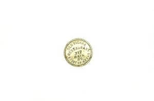 Primary view of object titled '[2 1/2-Cent Trade Token]'.