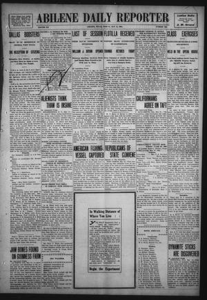 Primary view of object titled 'Abilene Daily Reporter (Abilene, Tex.), Vol. 12, No. 253, Ed. 1 Friday, May 15, 1908'.