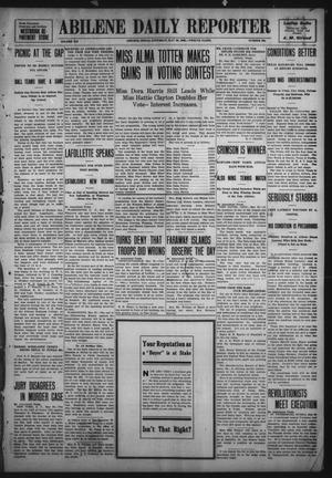Abilene Daily Reporter (Abilene, Tex.), Vol. 12, No. 265, Ed. 1 Saturday, May 30, 1908