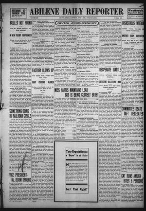 Abilene Daily Reporter (Abilene, Tex.), Vol. 12, No. 270, Ed. 1 Saturday, June 6, 1908