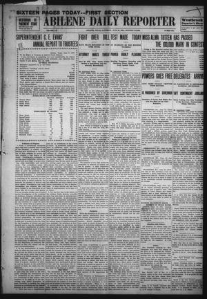 Abilene Daily Reporter (Abilene, Tex.), Vol. 12, No. 275, Ed. 1 Saturday, June 13, 1908