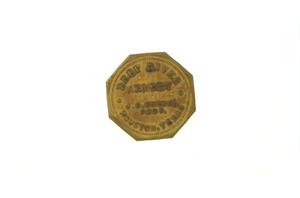 Primary view of object titled '[17-Cent Armory Token]'.