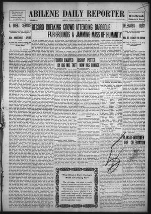 Abilene Daily Reporter (Abilene, Tex.), Vol. 12, No. 289, Ed. 1 Saturday, July 4, 1908