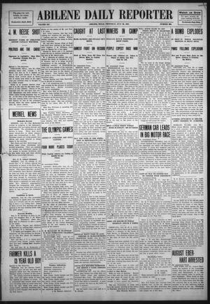 Abilene Daily Reporter (Abilene, Tex.), Vol. 12, No. 292, Ed. 1 Thursday, July 23, 1908